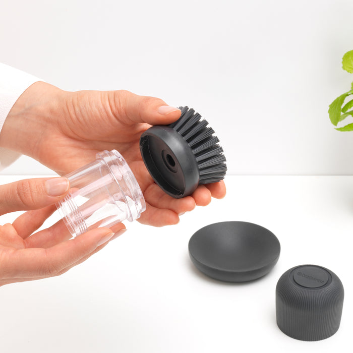 Brabantia Sink Side Afwasborstel met Zeepreservoir