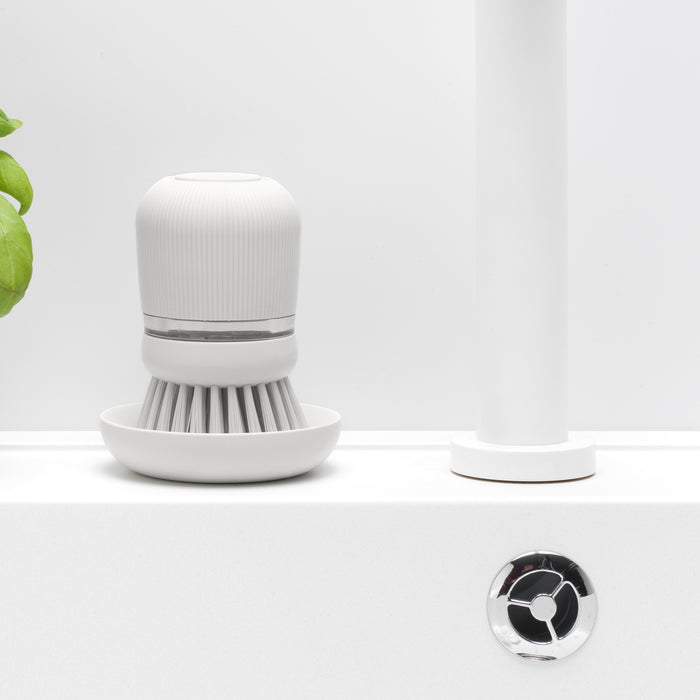 Brabantia Sink Side Afwasborstel met Zeepreservoir