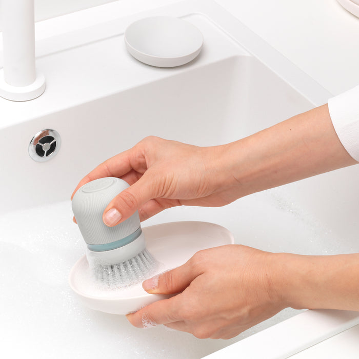 Brabantia Sink Side Afwasborstel met Zeepreservoir