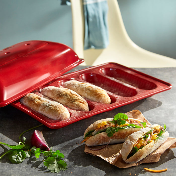 Emile Henry Baguettevorm Mini E-box - Grand Cru