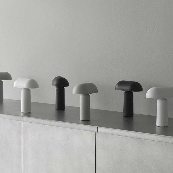 Normann Copenhagen Porta Oplaadbare Tafellamp - Grijs