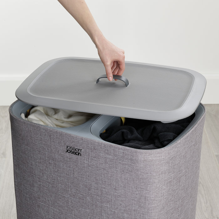 Joseph Joseph Tota Duo Wasmand 90 L - Grey