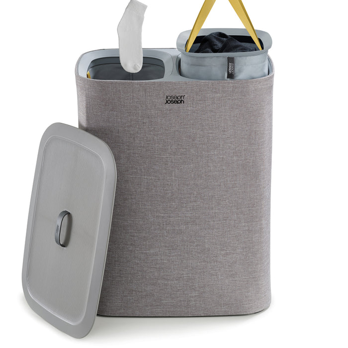 Joseph Joseph Tota Duo Wasmand 90 L - Grey