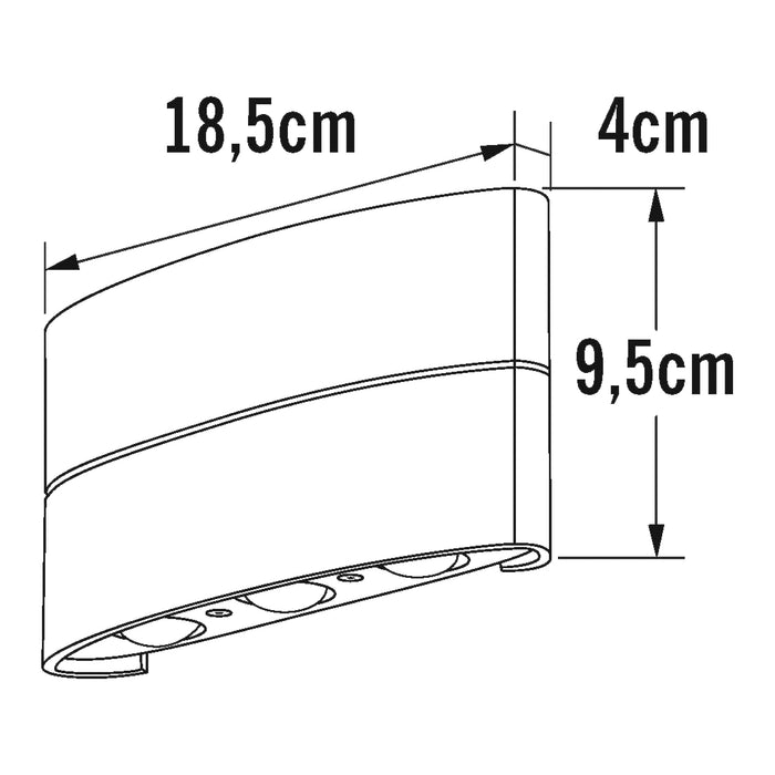 Konstsmide Chieri Wandlamp