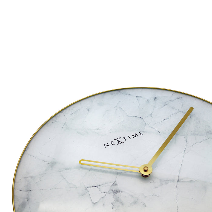 NeXtime Marble Wandklok Ø40 cm