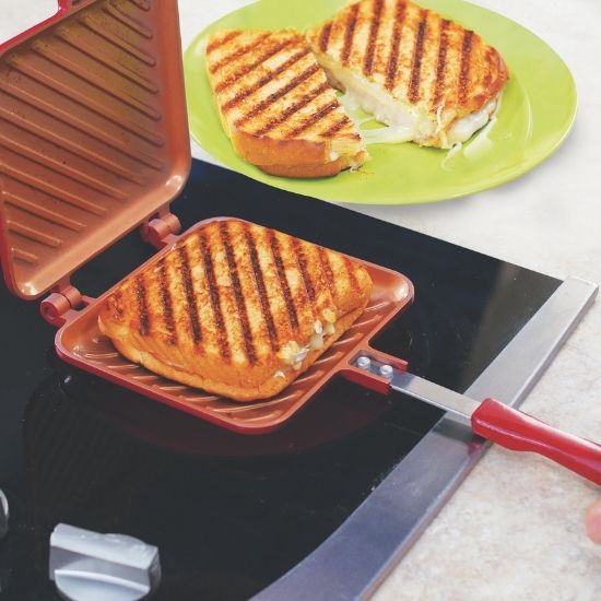 Red Copper Tosti-ijzer