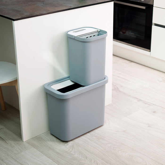 Joseph Joseph GoRecycle Afvalemmer Set 46 Liter (14 + 32 Liter) - Blauw