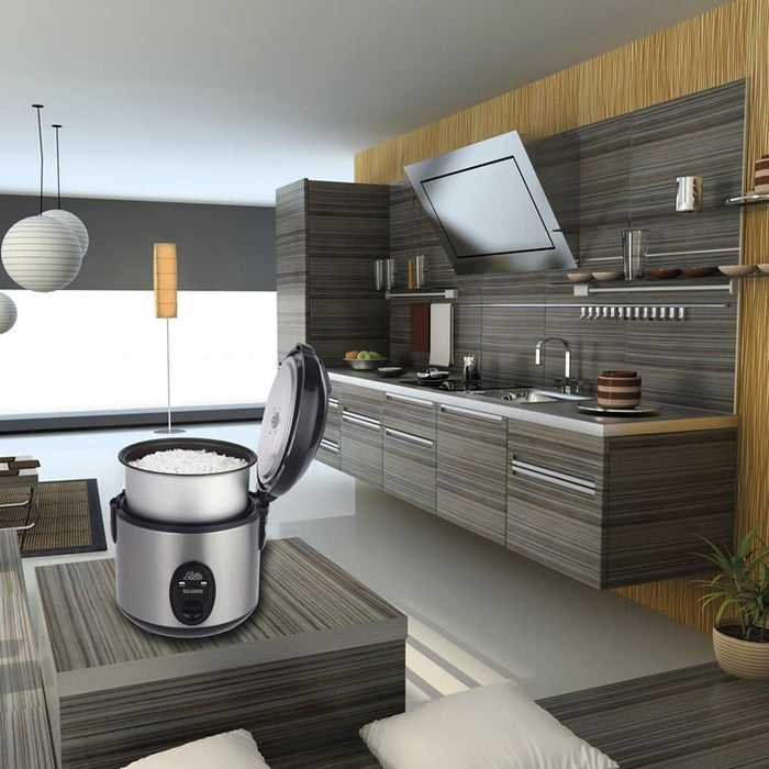 Solis Compact Rice Cooker 821 - Rijstkoker - Rijst Koker - Zilver