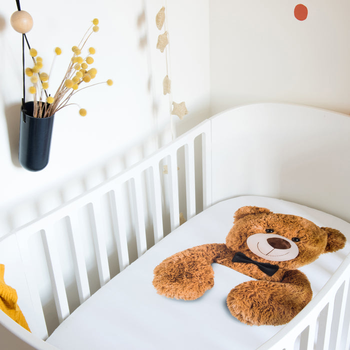 SNURK Teddy Hoeslaken 60 x 120 cm