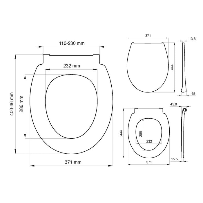 Tiger Pasadena Toiletzitting