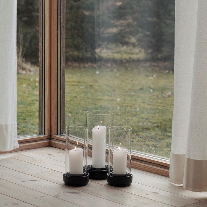 Stelton Hurricane Windlicht H 24,5 cm