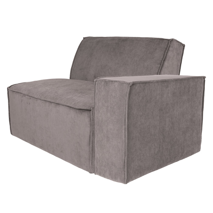 Zuiver James Rib Bank Element - Koel Grijs