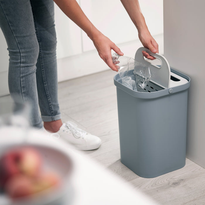 Joseph Joseph GoRecycle Afvalemmer 14 Liter  - Blauw