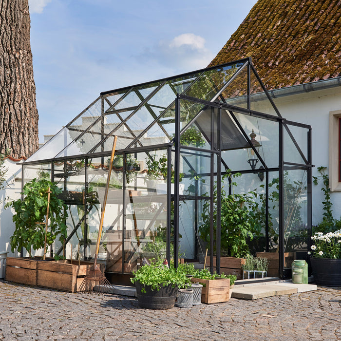 Royal Well Qube 88 Tuinkas met veiligheidsglas