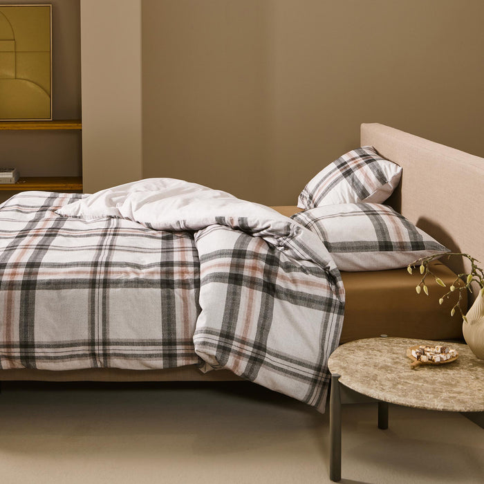 Essenza Valentina Dekbedovertrek - 240 x 220 cm - Ecru