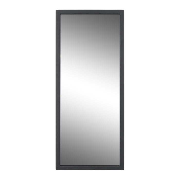 Spinder Design School Wandspiegel -  H 70 x B 30 cm - Zwart