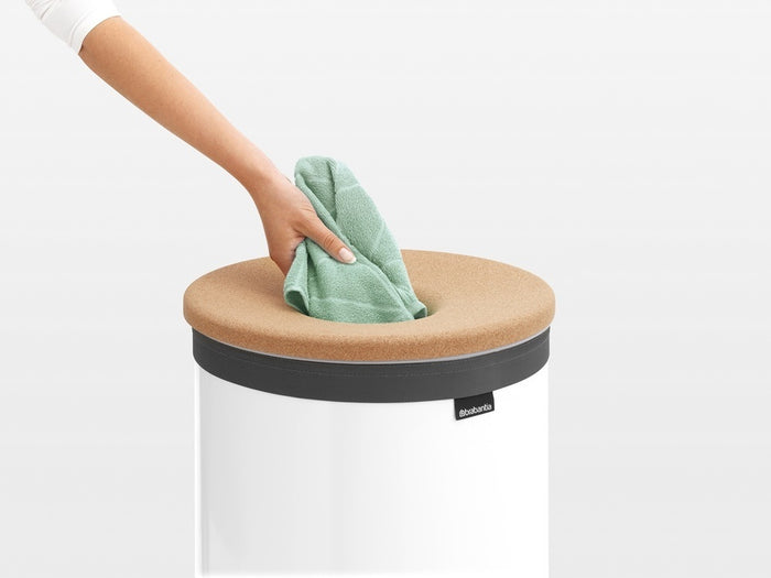 Brabantia Wasbox 60 L - Wit / Kurk