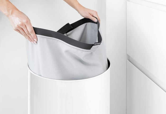 Brabantia Wasbox 60 L - Wit / Kurk