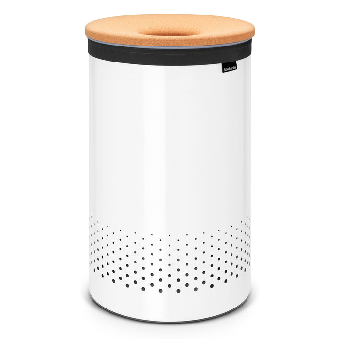 Brabantia Wasbox 60 L - Wit / Kurk