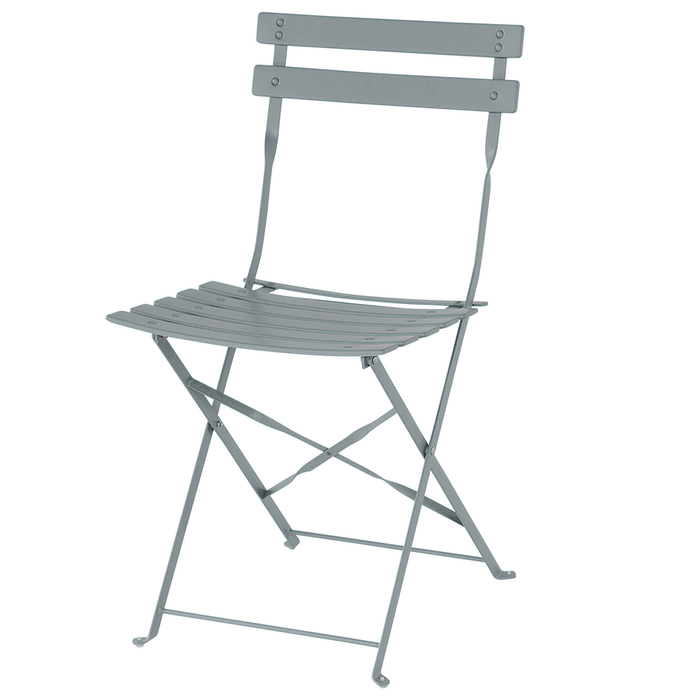 Beliani - FIORI - Bistroset voor 2 - Grijs - Staal