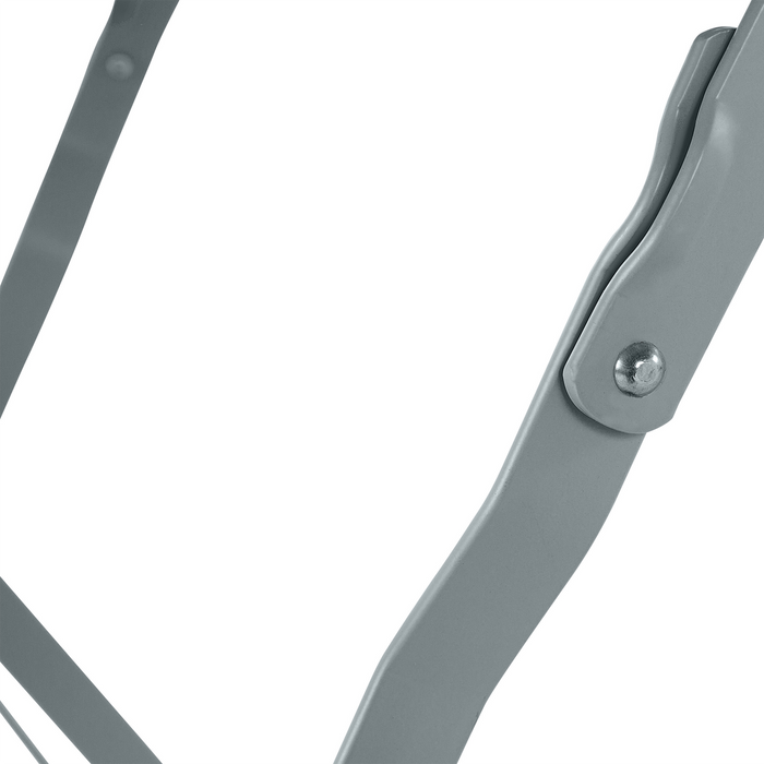 Beliani - FIORI - Bistroset voor 2 - Grijs - Staal