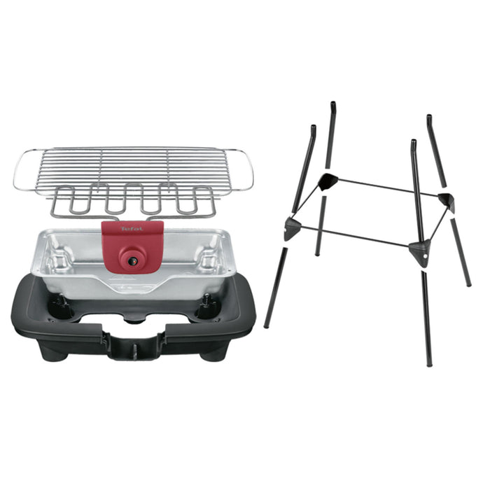 Tefal EasyGrill BG90F514 Elektrische barbecue D 35 x L 42 cm