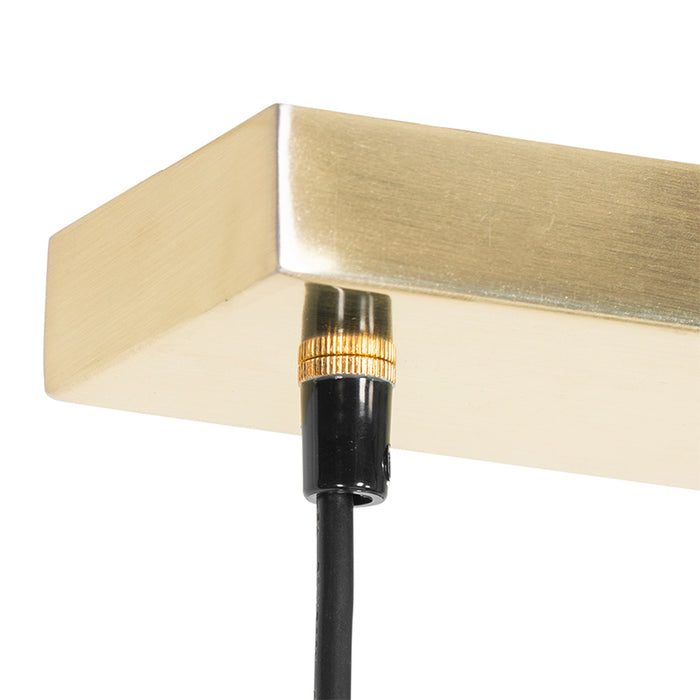 QAZQA Moderne hanglamp messing 5-lichts - Jeana