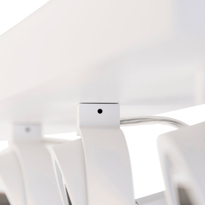 QAZQA Design spot wit verstelbaar 3-lichts - Go