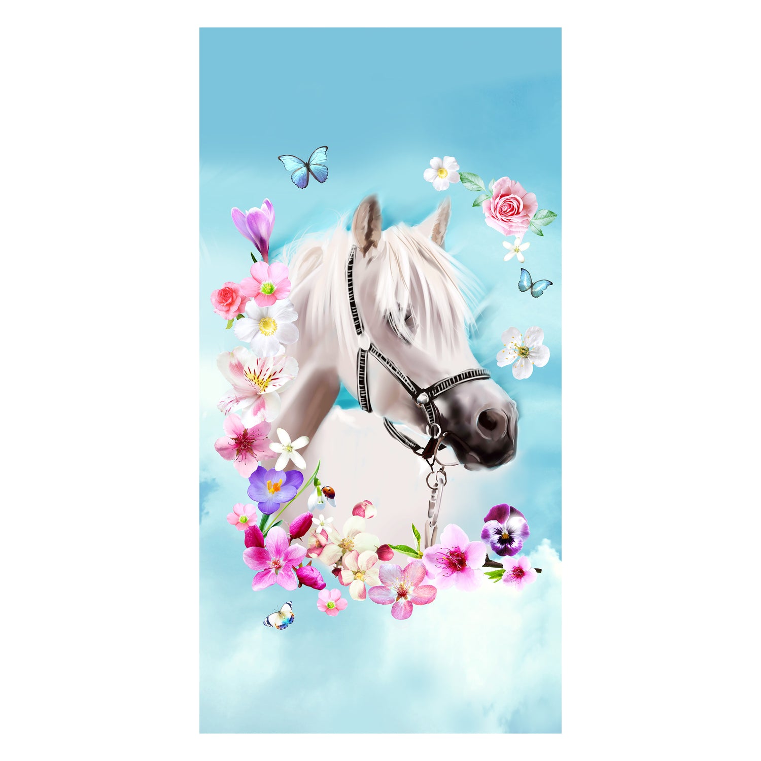 Good Morning My Beauty Strandlaken 75 x 150 cm