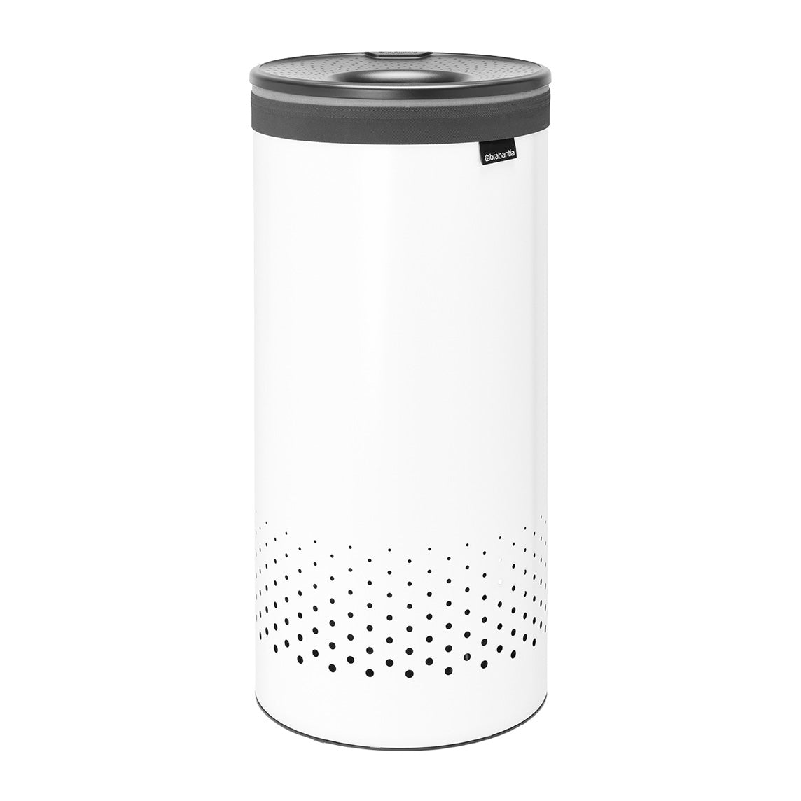 Brabantia Wasbox 35 L - Wit / Dark Grey
