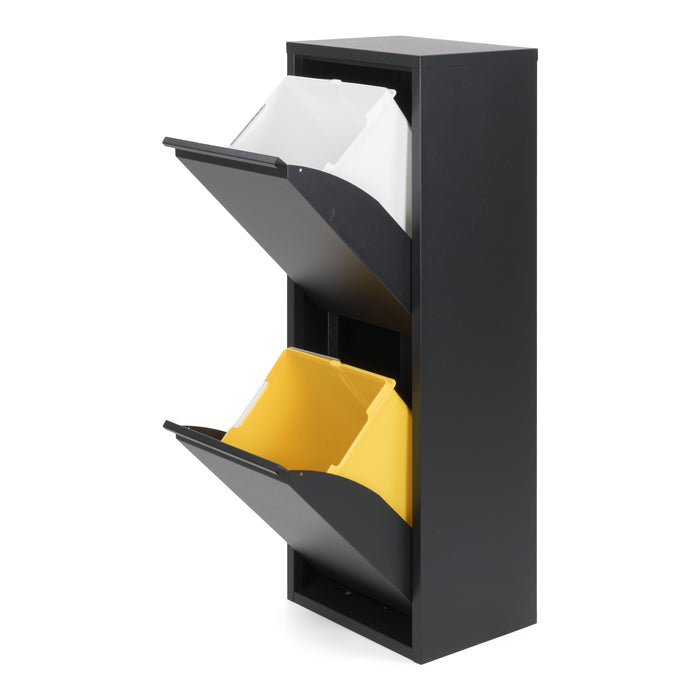 Spinder Design Gigi Afvalemmer 1,8L - B 34 cm - Zwart