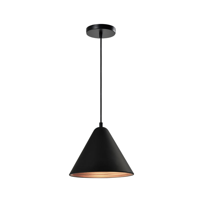 QUVIO Hanglamp rond zwart - QUV5160L-BLACK