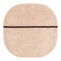 Normann Copenhagen Oona Vloerkleed 140 x 140 cm - Roze