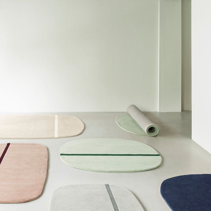 Normann Copenhagen Oona Vloerkleed 140 x 140 cm - Roze