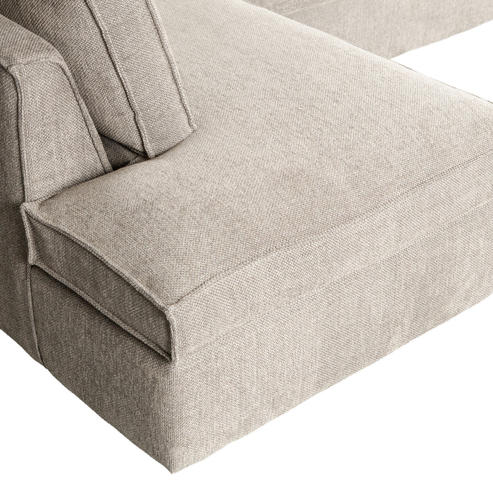 Woood Freddie Chaise Longue Links - Naturel