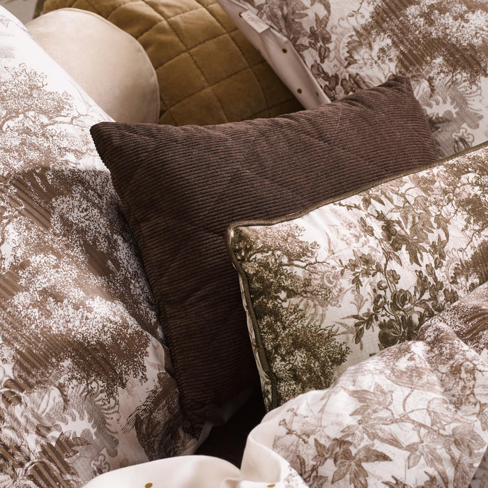 Essenza Billie Sierkussen 30 x 50 cm - Darkest Brown