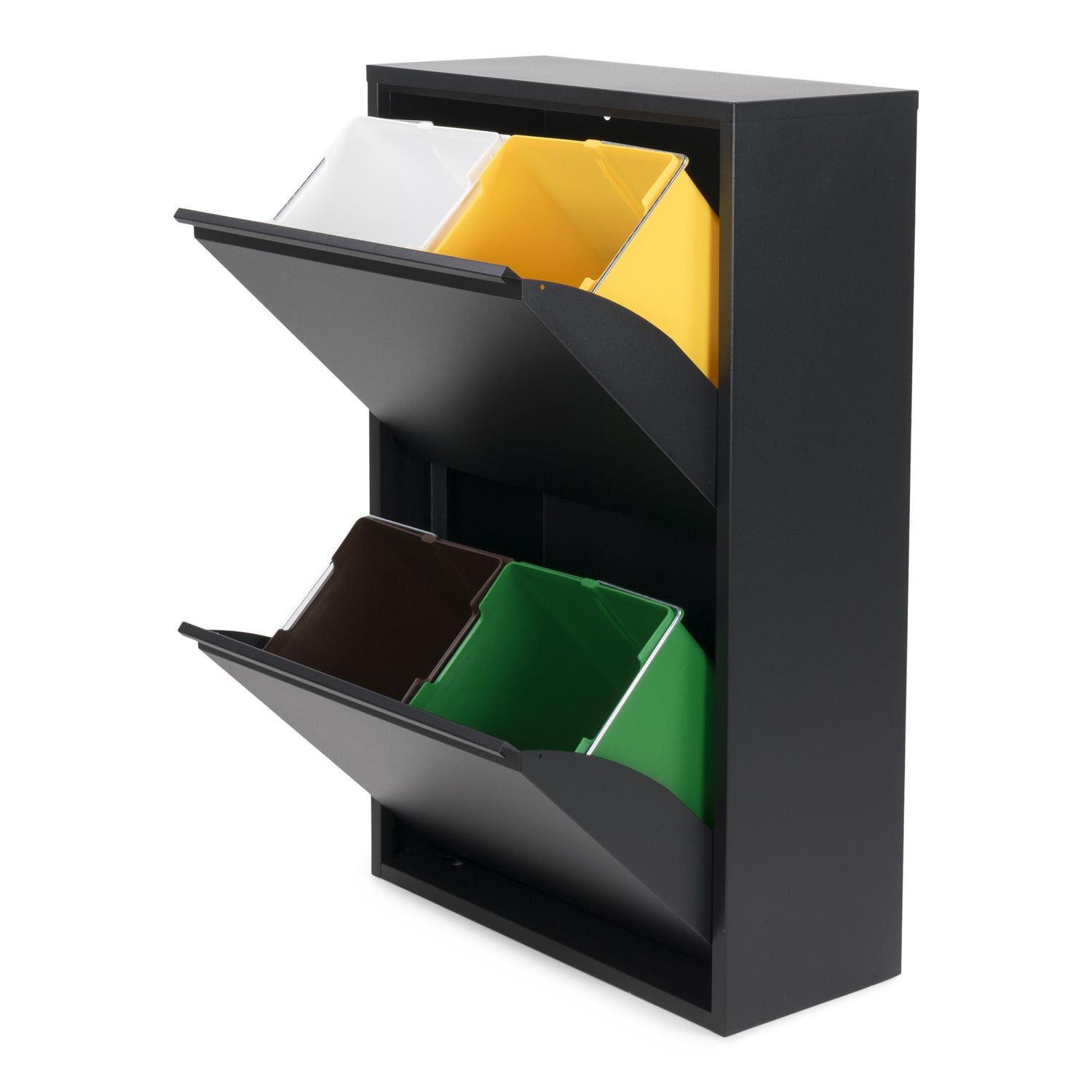 Spinder Design Gigi Afvalemmer 1,8L - B 60 cm -  Zwart