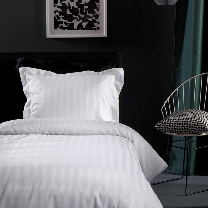 Damai Linea Dekbedovertrek 140 x 200/220 cm  - Wit