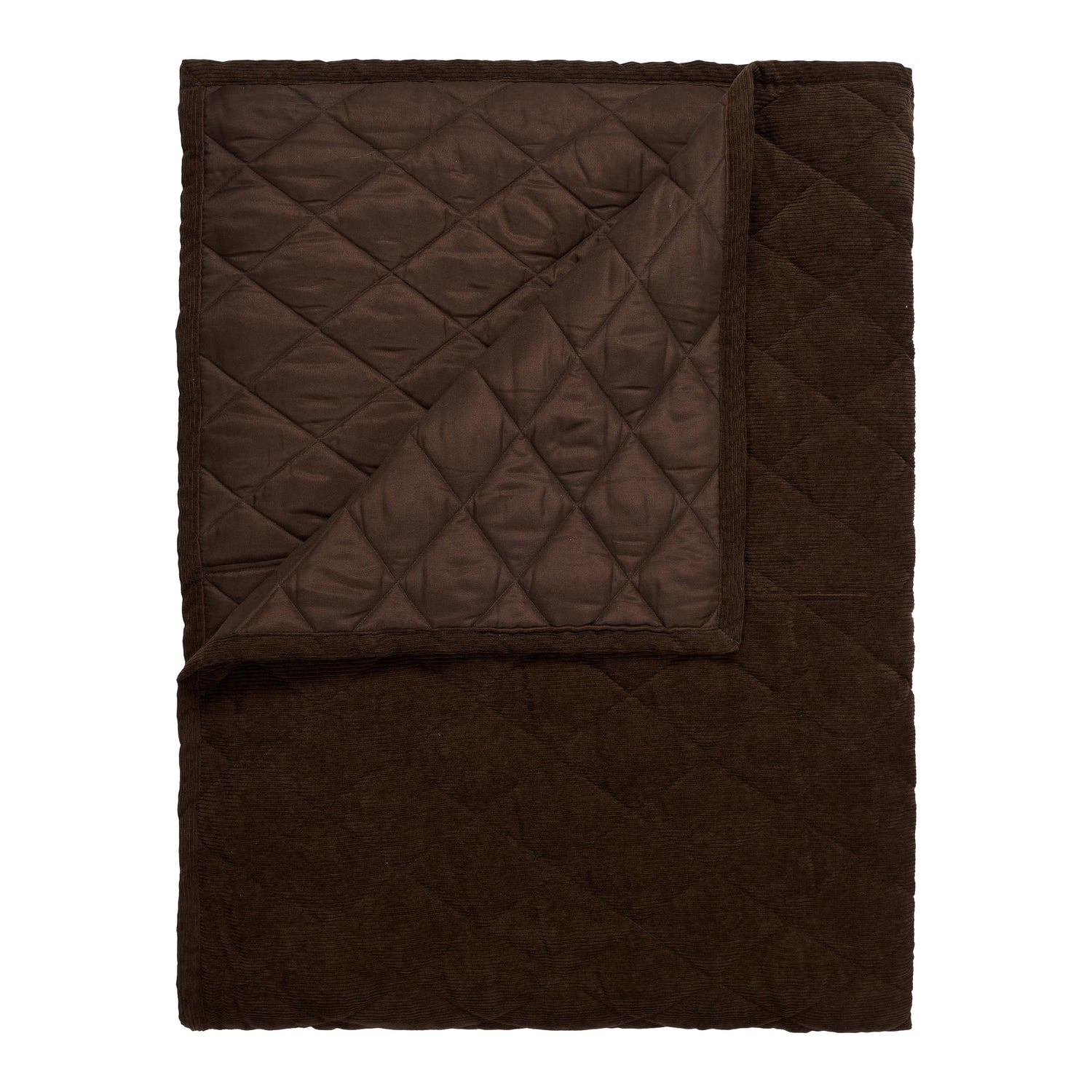 Essenza Billie Sprei 220 x 265 cm - Darkest Brown