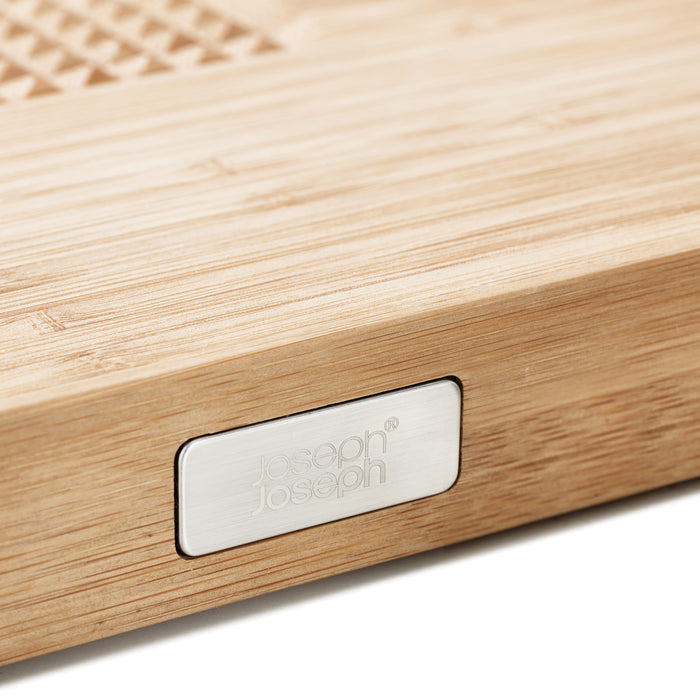 Joseph Joseph Cut & Carve Snijplank - Bamboo