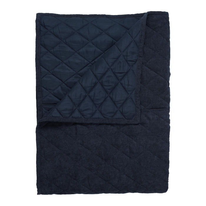 Essenza Billie Sprei 220 x 265 cm - Nachtblauw