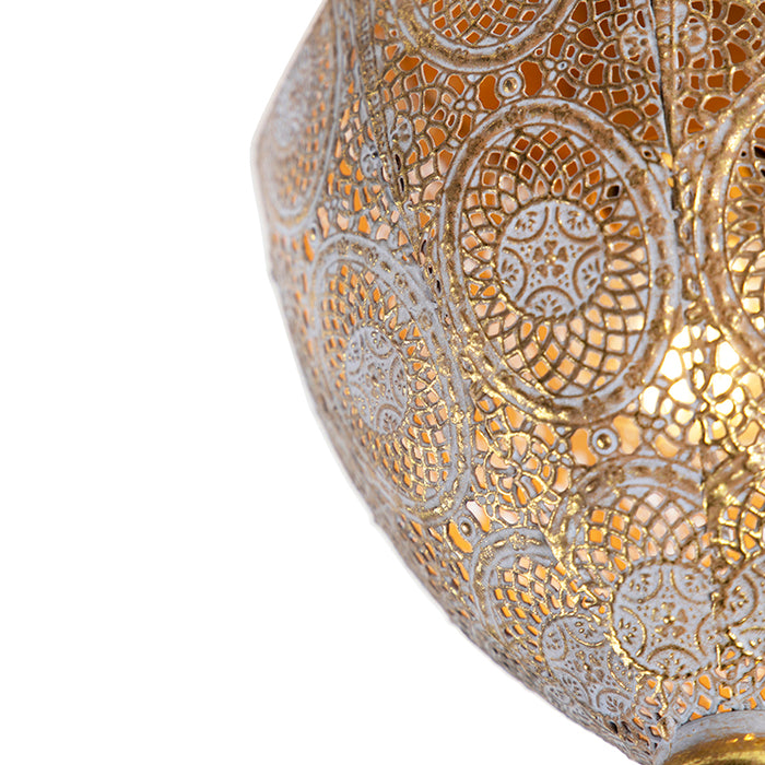 QAZQA Plafondlamp mowgli - Goud|messing - Oosters - D 190mm