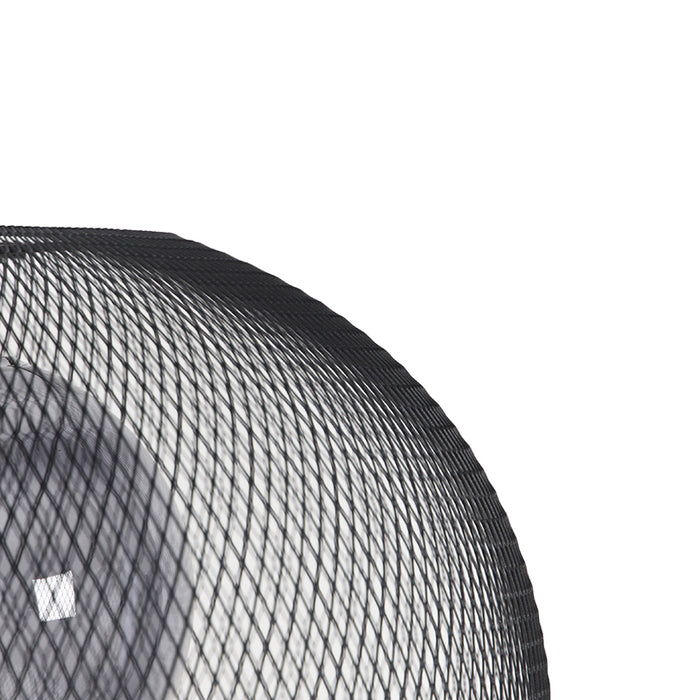 QAZQA Hanglamp mesh_ball - Zwart - Modern - D 50cm