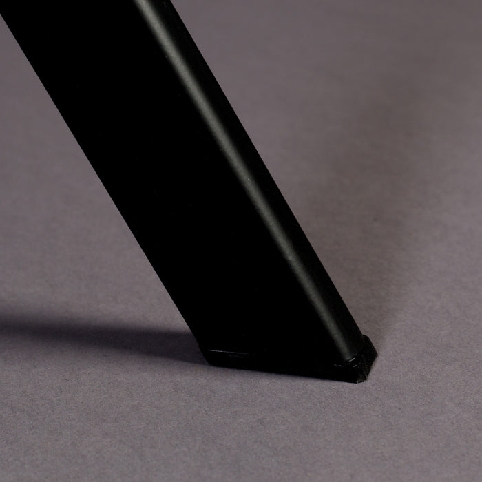 Dutchbone Franky Eetkamerstoel Velvet - Petrol