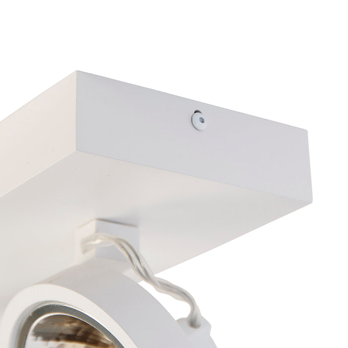 QAZQA Design spot wit verstelbaar 2-lichts - Go