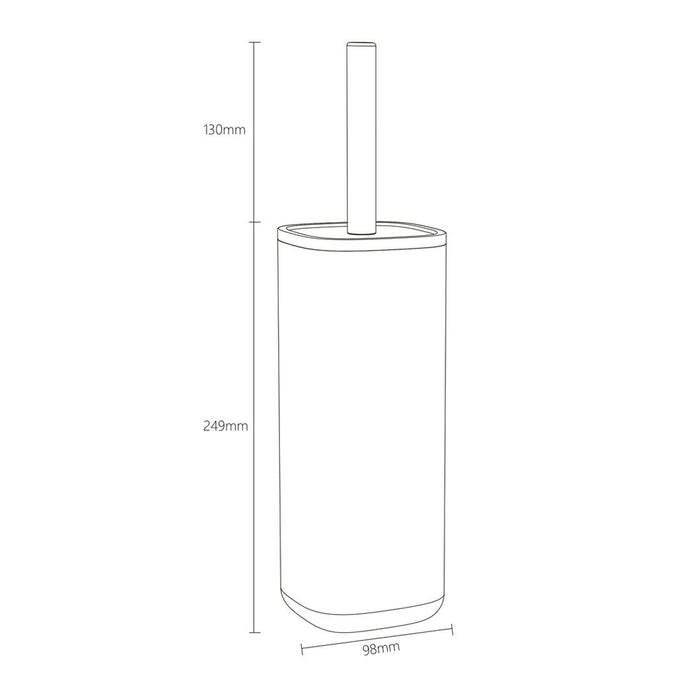 Sealskin Mind Toiletborstel met Houder Vrijstaand Donkergroen