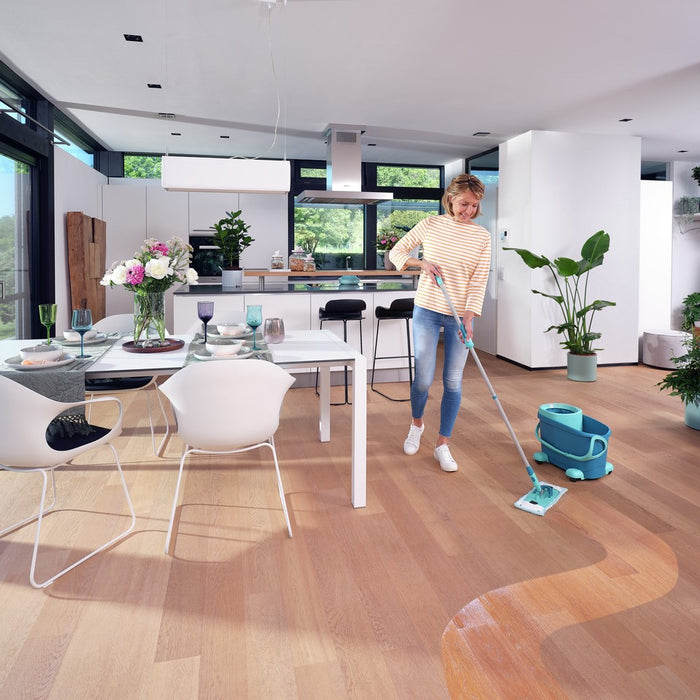 Leifheit Clean Twist Vloerwisserset M met Wieltjes