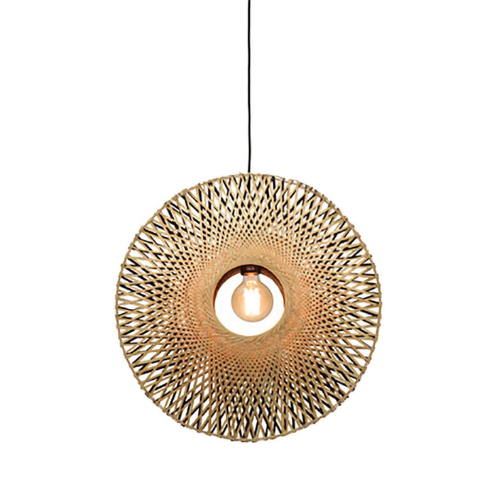 GOOD&MOJO Kalimantan Hanglamp Rond - Ø60cm - Naturel