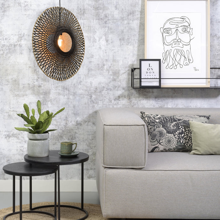 GOOD&MOJO Kalimantan Hanglamp Rond - Ø60cm - Naturel