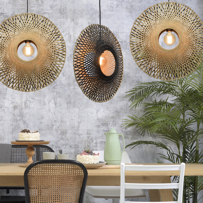 GOOD&MOJO Kalimantan Hanglamp Rond - Ø60cm - Naturel